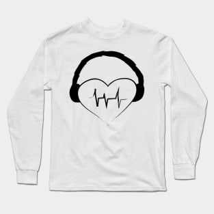 Listening My Beat ( Black Edition ) Long Sleeve T-Shirt